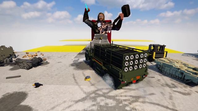 Cars Vs Thor | Teardown