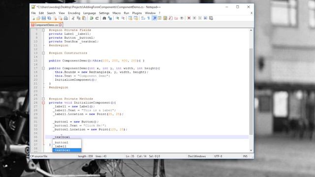 12-3 C# Programming: Adding Form Controls смотреть онлайн