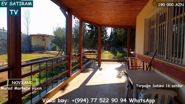 BAĞ EVİ 16 SOTDA SATILIR/ENDİRİM OLACAQ/Недвижимость в Баку / EV SATIRAM TV/BAG EVLERİ 2021 смотреть онлайн