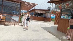 Гостевой дом “Марта“ Адлер июнь 2024. ул.Просвещения. Дорога до моря. Столовая “Марта"