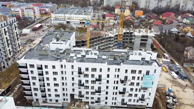Аерообліт будівництва ЖК "Well Home" (березень 2023) смотреть онлайн