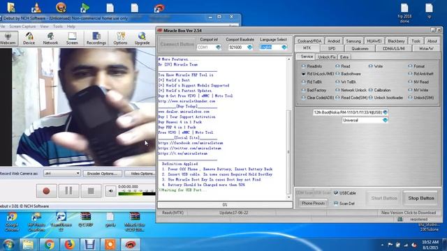 nokia TA-1010 security code miracle box crack смотреть онлайн