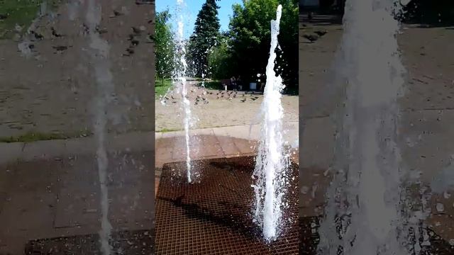 Прогулка на Гончарова возле фонтана.Поздраление с июлем 2021 смотреть онлайн