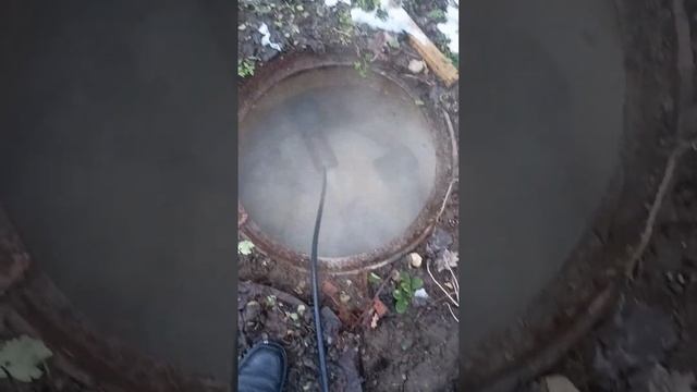 Гидродинамическая прочистка труб горячей водой. смотреть онлайн