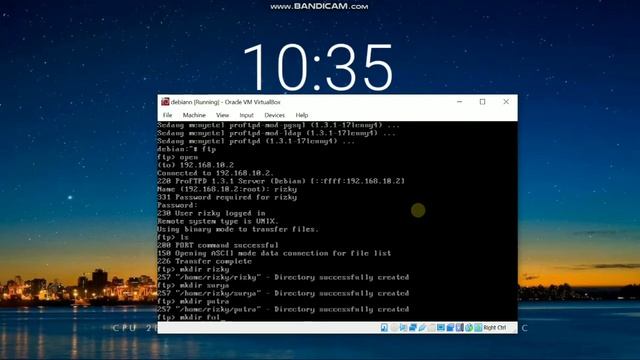 Konfigurasi FTP pada debian смотреть онлайн