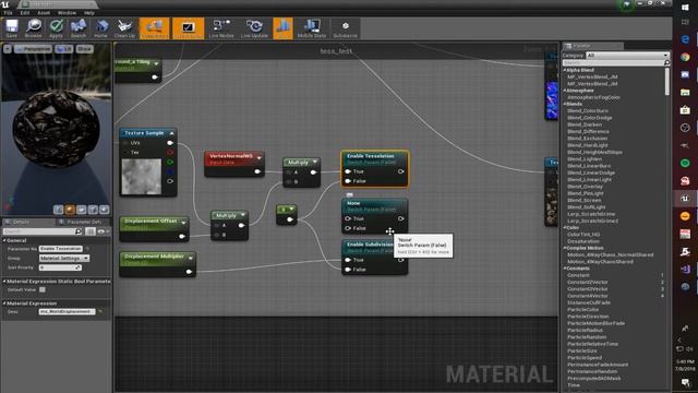 Tessalation Material Guide ue4 смотреть онлайн
