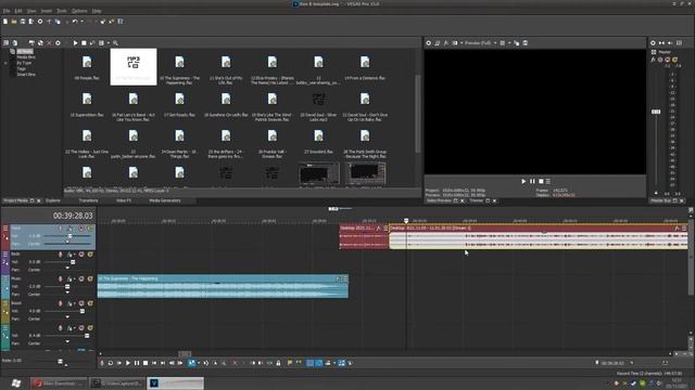Editing a radio show with Vegas Pro смотреть онлайн