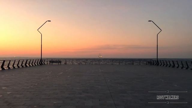 White city Baku, sunrise in promenade / Ağ şəhər bulvarında sübh tezdən смотреть онлайн