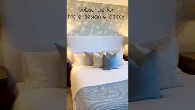 Primary Suite Staging! I had to incorporate the wallpaper and paint colors in my design смотреть онлайн