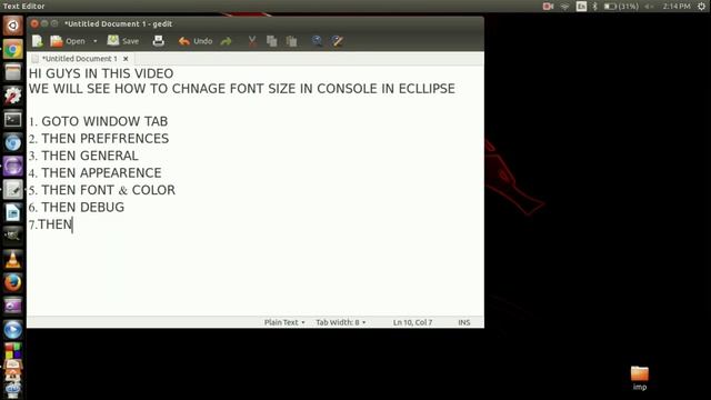 how to change font size of console in ecllipse смотреть онлайн