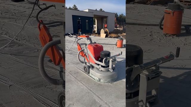 Шлифовка бетонной плиты смотреть онлайн