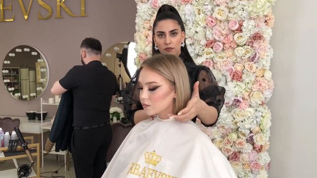 Онлайн мастер класс по прическам Babaevski (бэкстейдж) смотреть онлайн