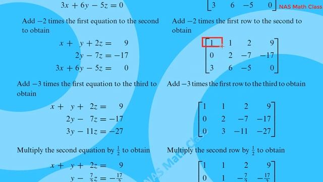 Elementary Row Operations on a Matrix смотреть онлайн