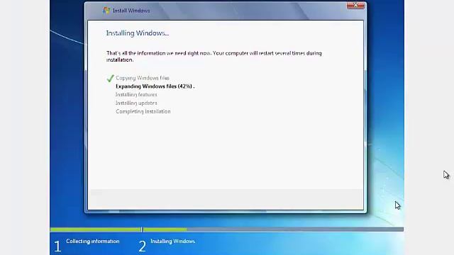 windows 7 installation step by step смотреть онлайн