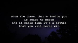 Disturbed - A reason to fight (lyrics)