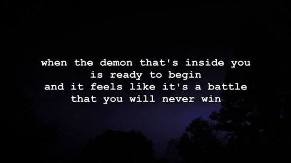 Disturbed - A reason to fight (lyrics)