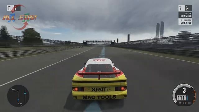 Forza Motorsports 7-Merkur Motors (1986 Merkur #11 MAC Tools XR4Ti Coupe Race Car) смотреть онлайн