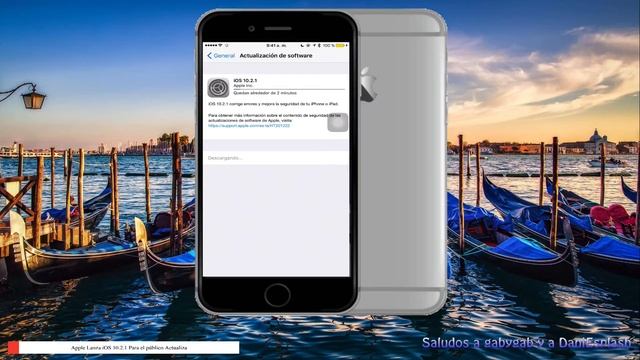 Apple Lanza iOS 10.2.1  para el público actualiza смотреть онлайн