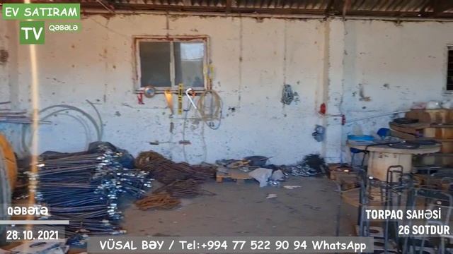 ÇOX TƏCİLİ ƏMLAK SATILIR/ QƏBƏLƏDƏ 26 SOTDA OBYEKT SATILIR/Недвижимость в Баку /EV SATIRAM TV/bag смотреть онлайн