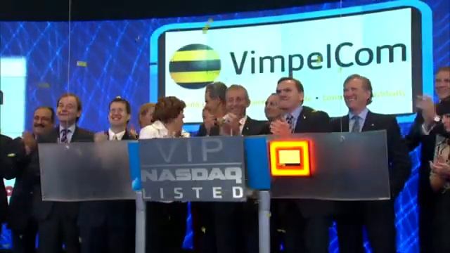VimpelCom lists on NASDAQ смотреть онлайн