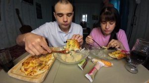 МУКБАНГ С ВАРЕЙ / КУПАТЫ / РИС / САЛАТ / ВЫПЕЧКА / КОНФЕТЫ / ОБЖОР / EATING MUKBANG ASMR АСМР