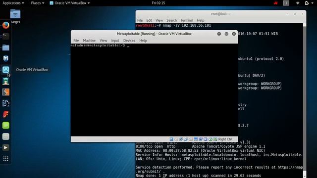Hacking Tutorial 4 Kali Linux Exploiting Samba on Linux Metasploitable смотреть онлайн