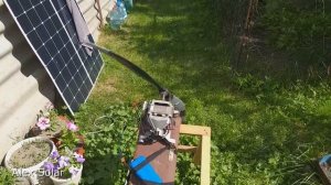 Холодильник, вентилятор и электрокоса от Солнечной панели и аккумулятора. Когда нет электричества.