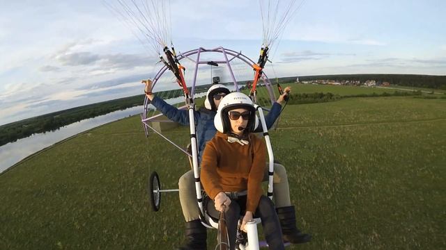 "Боевой разворот" на ЛЕТАЮЩЕМ ВЕЛОСИПЕДЕ! смотреть онлайн