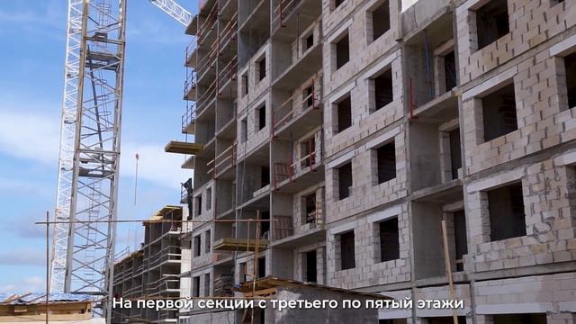 ЖК "Рубеж" - ход строительства март 2024 смотреть онлайн