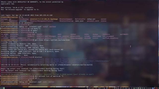 How to update mods on minetest server смотреть онлайн