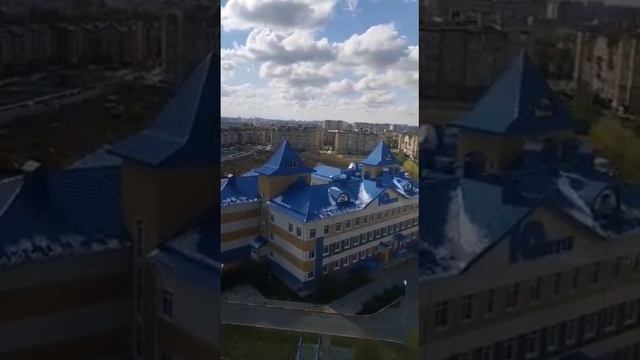 Омск. Микрорайон Старгород с 8 этажа смотреть онлайн