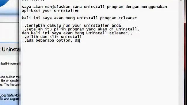 tutorial uninstall dengan your uninstaller wildan andrias 210068 смотреть онлайн