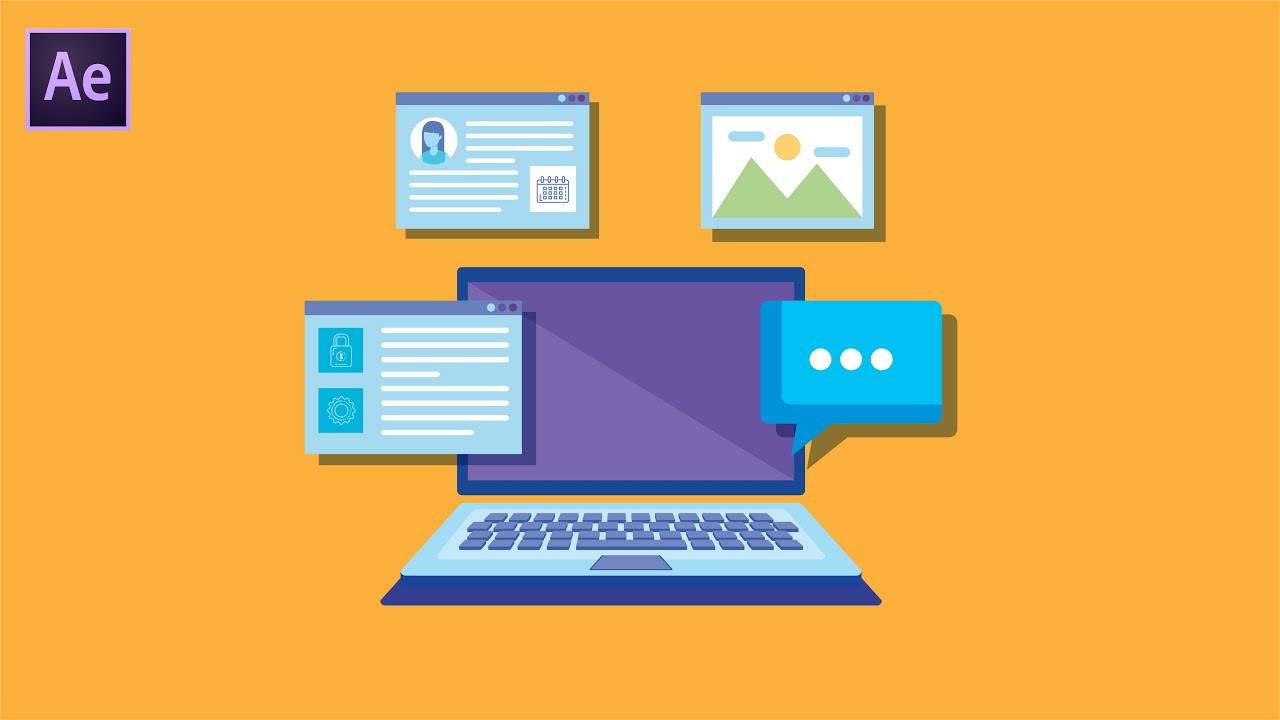 Анимационная графика - Краткое всплывающее руководство по After Effects