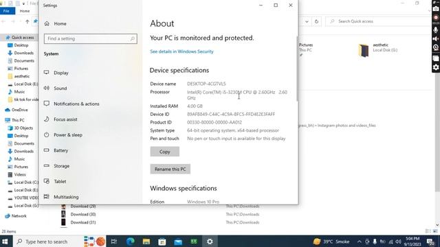 laptop windows 10 pro how to check core and genration technical genius ,just 1 min check gen смотреть онлайн