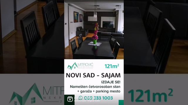 Novi Sad, Sajam. 121m2. #najlepsistanovi #nekretnine #forrent #luxuryhomes #viral #fyp #viralvideo смотреть онлайн