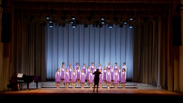 Хор Вдохновение "Хотел бы в единое слово" Ф. Мендельсон смотреть онлайн