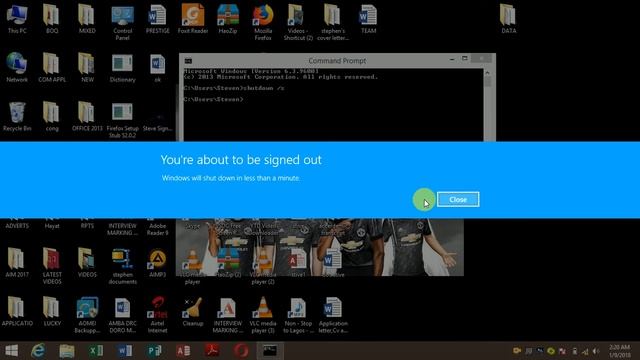 shutting down a computer using CMD. THE ITECH GROUPs: 005 смотреть онлайн