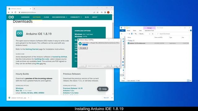 How to install Arduino IDE 1.8.19? смотреть онлайн