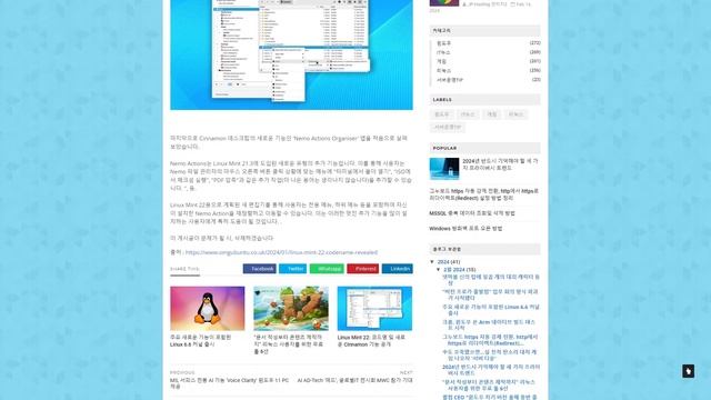 [JP Hosting] 일본 서버 호스팅 Linux Mint 22: 코드명 및 새로운 Cinnamon 기능 공개 смотреть онлайн