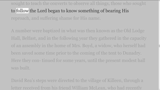 Brethren, The Story Of A Great Recovery by David J Beattie. Chapter 8 Part 2 of 3 смотреть онлайн
