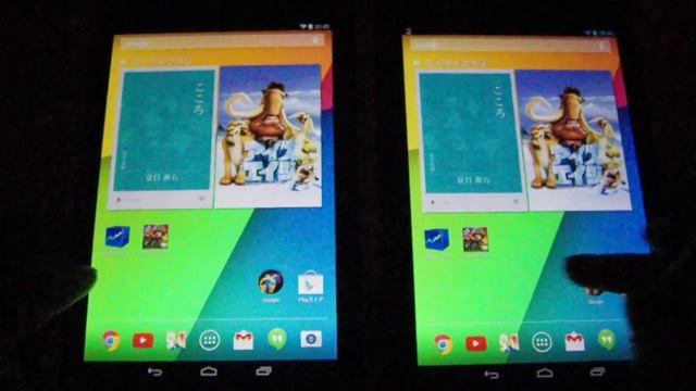 Nexus7(2013) Android 4.3と4.4.2の比較 смотреть онлайн