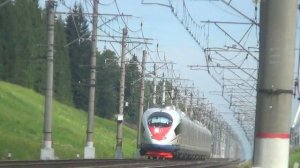 Электропоезд ЭВС1-15 САПСАН №751 Санкт-Петербург - Москва
