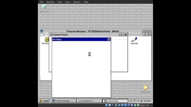Turning Windows XP into Windows 3.1 смотреть онлайн