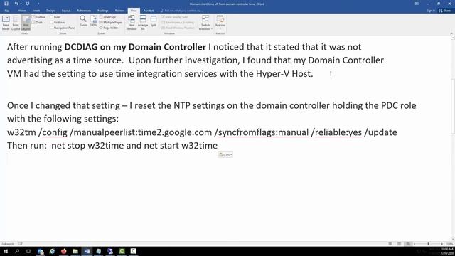 Domain Client using Local CMOS clock смотреть онлайн