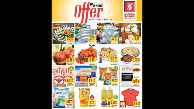 Safari Hyper Mall Weekend Offers Starts From 04-01-18