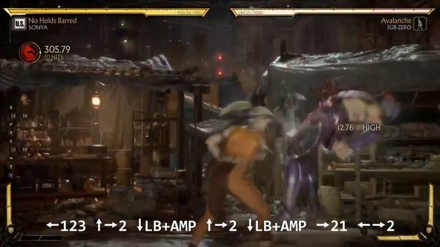 MORTAL KOMBAT 11 – СОНЯ 37% КОМБО / SONYA 37% COMBO смотреть онлайн