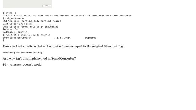 How can I set a pattern that will output a filename equal to the original filename in... смотреть онлайн