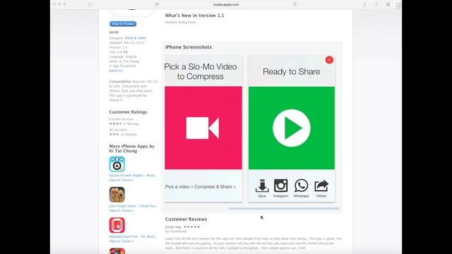Upload Slow Mo Videos (iPhone 5S) смотреть онлайн