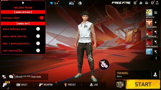 Nuevo freefire Android Panel para cuentas principales ✅ смотреть онлайн