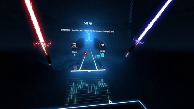 Beat Saber | TKMaida | Paradigm - Bad Computer [Expert] #1 FC | 97.72% смотреть онлайн